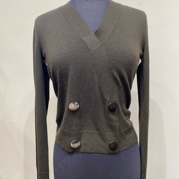 Louis Vuitton Velvet Button Cashmere Sweater